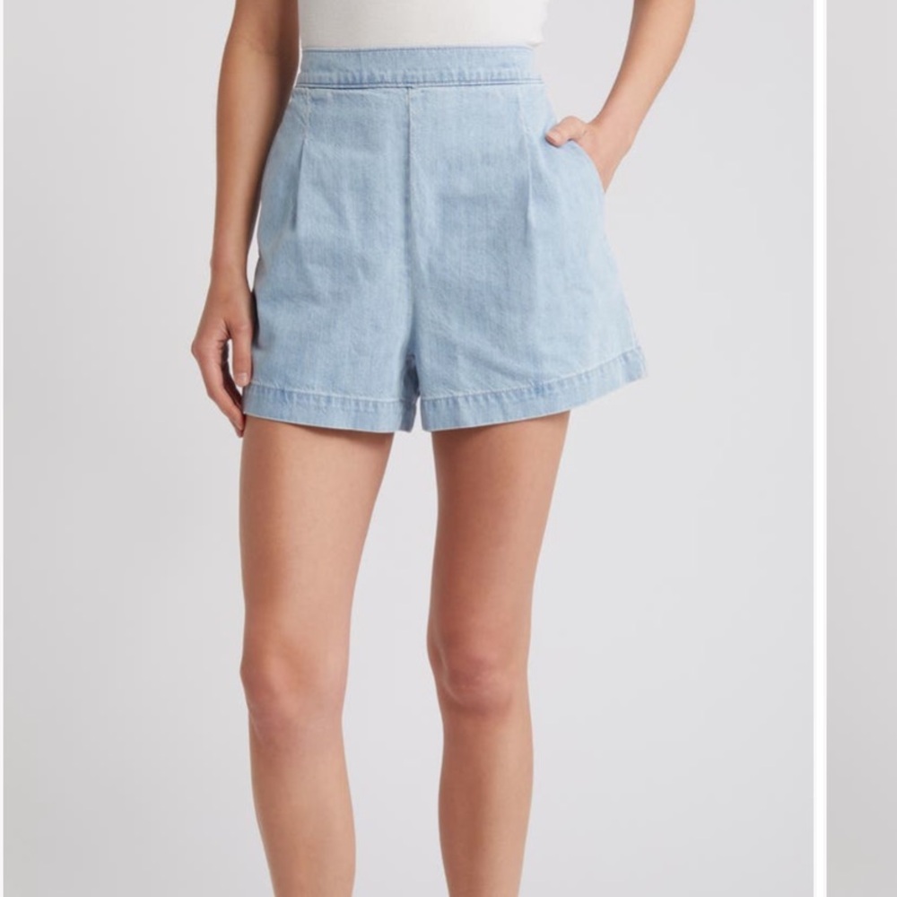 Madewell Clean Denim Pull-On Shorts